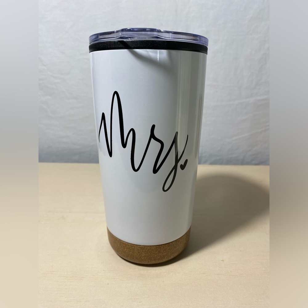 “Mrs” travel mug